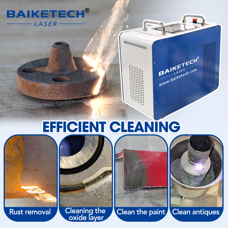 Industrial Applications Of Laser - ระบบเลเซอร์พกพา TH-FLC300T1 300W สำหรับการทำความสะอาดแบบไม่สัมผัสที่มีความแม่นยำสูง เหมาะสำหรับการใช้งานในอุตสาหกรรมต่างๆ