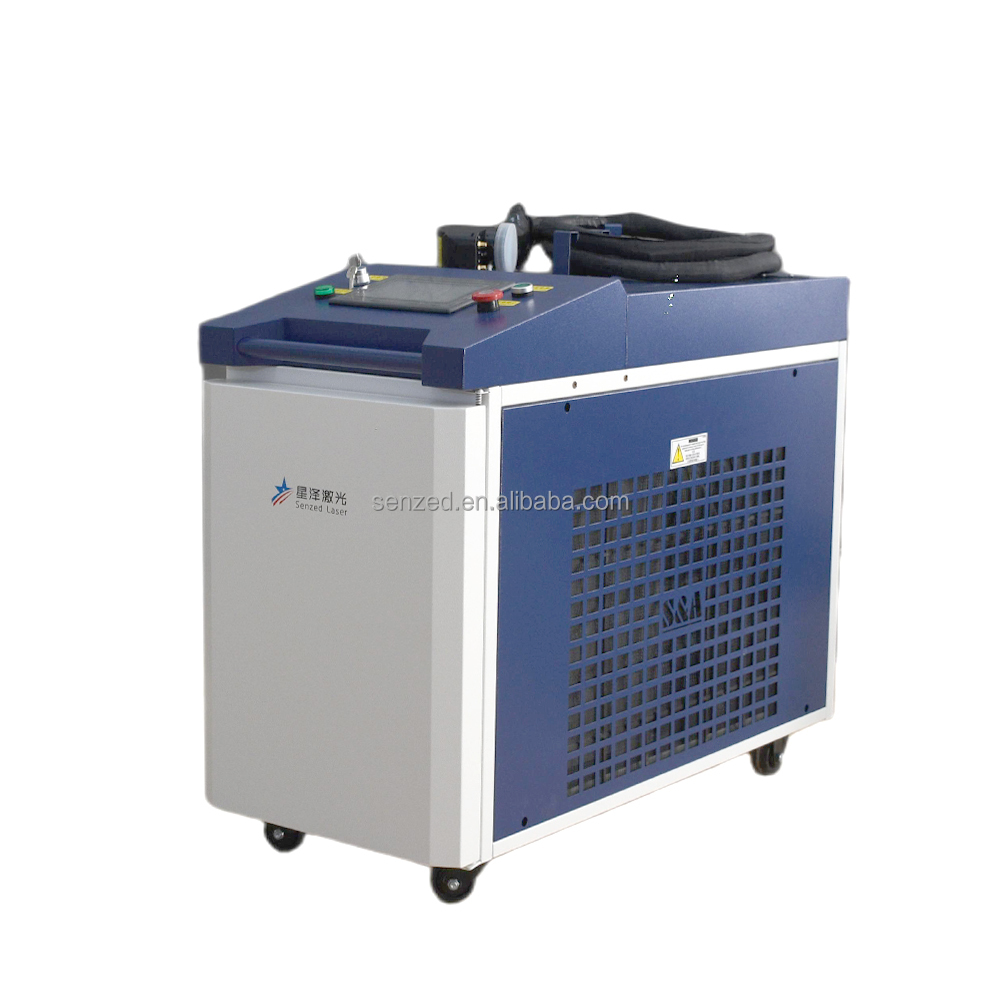 Industrial Applications Of Laser - เครื่องกำจัดสนิมด้วยไฟเบอร์เลเซอร์แบบต่อเนื่อง 1500W สำหรับงานทำความสะอาดพื้นผิวโลหะอุตสาหกรรมในพื้นที่ขนาดใหญ่