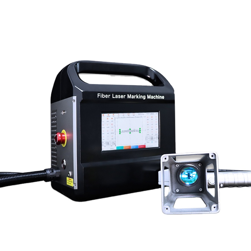 Industrial Handheld Laser Printer - เครื่องเข้ารหัสเลเซอร์แบบมือถือสำหรับอุตสาหกรรม เครื่องเข้ารหัสเลเซอร์ไฟเบอร์ สำหรับโลหะ ไม้ และท่อ เครื่องพิมพ์อิงค์เจ็ทเลเซอร์ความเร็วสูง