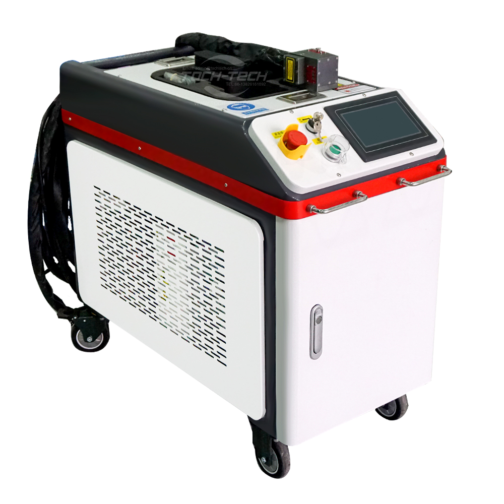Industrial Laser Cleaning - เครื่องทำความสะอาดด้วยเลเซอร์พัลส์แบบมือถือคุณภาพสูง 200w 300w 500W สำหรับกำจัดสนิม ทำความสะอาดสี