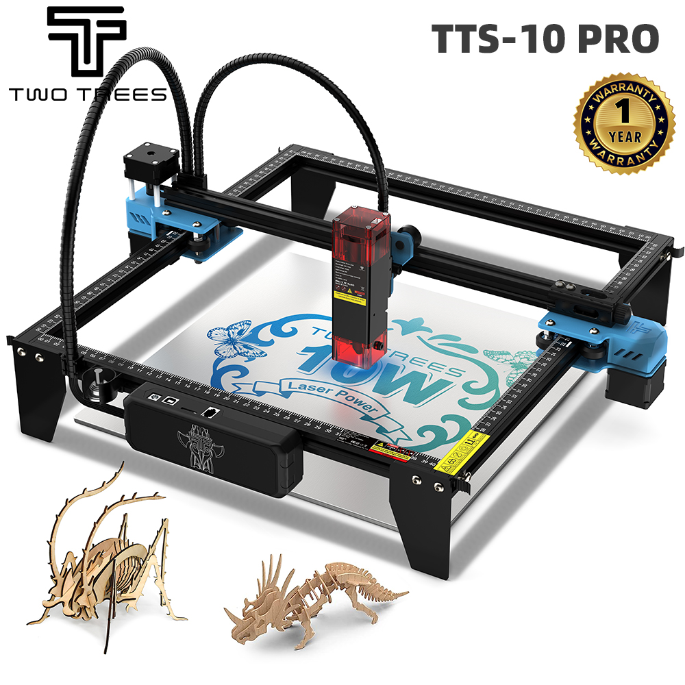 Industrial Handheld Laser Engraver - TWOTREES TTS-10 Pro เลเซอร์แกะสลักสแตนเลสเครื่องพิมพ์โลโก้โลหะเครื่องแกะสลักเลเซอร์สําหรับตัดอะคริลิคไม้หนัง