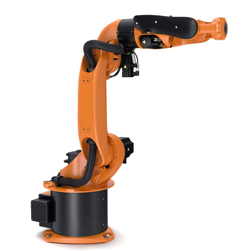 Industrial Laser Welding Machine - หุ่นยนต์เชื่อมโลหะอุตสาหกรรม แขนหุ่นยนต์ Kuka พร้อมเครื่องเชื่อม ใช้เป็นสถานีเชื่อม CNC