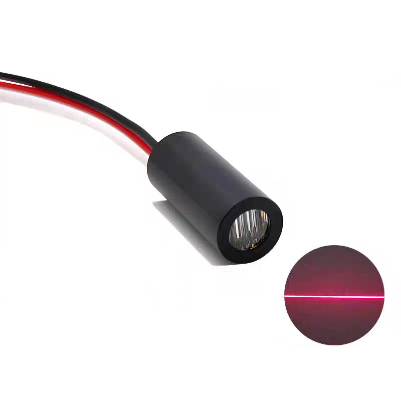 Industrial Laser Line Module - โมดูลเลเซอร์เส้นสีแดง 635 นาโนเมตร 5 มิลลิวัตต์ 90