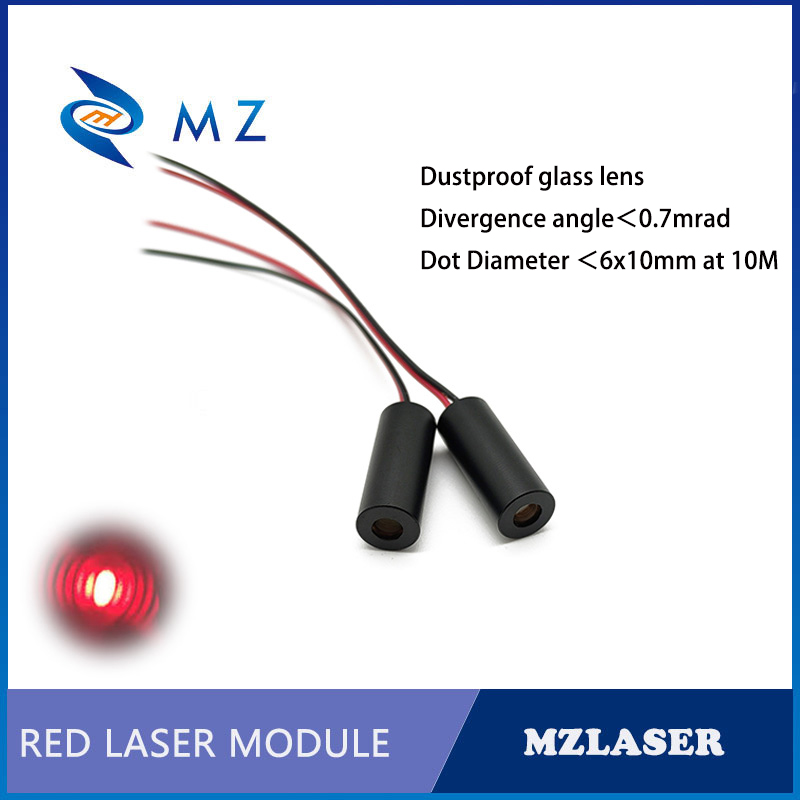 Industrial Applications Of Laser - โมดูลเลเซอร์จุดแดงอุตสาหกรรม APC กำลัง 20mW ขนาด 8
