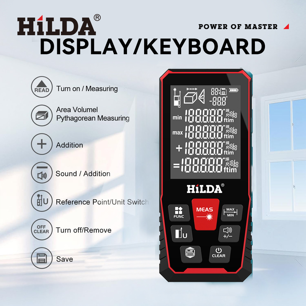 เครื่องวัดระยะทางเลเซอร์ hilda - Industrial Laser Rangefinder บทวิจารณ์และราคา