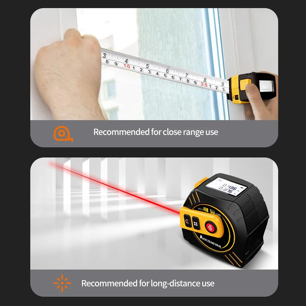 เครื่องวัดระยะเลเซอร์ 80 ม. เท - Industrial Laser Rangefinder บทวิจารณ์และราคา
