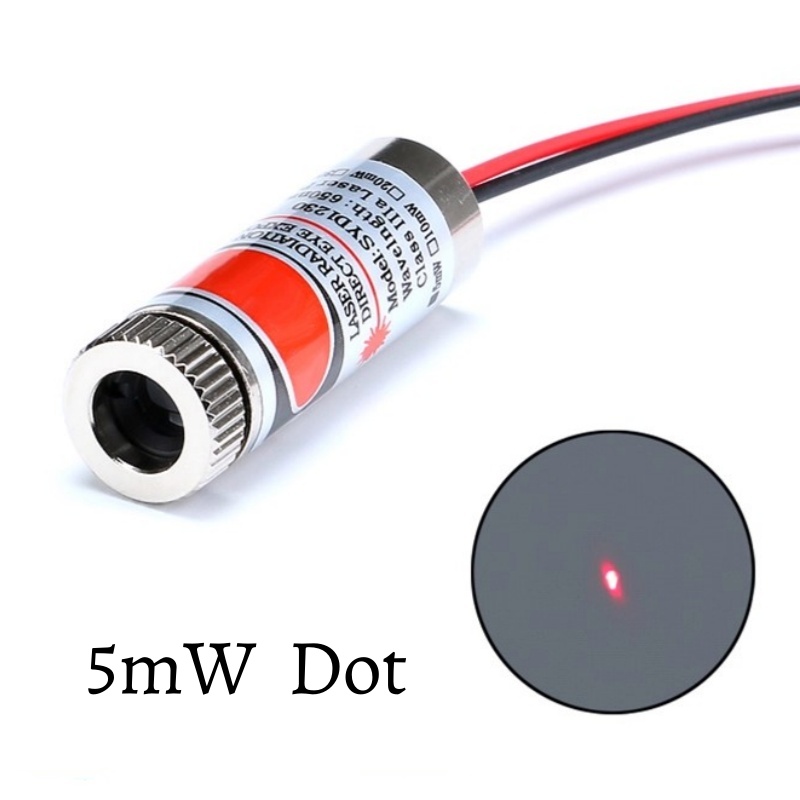 หัวเลเซอร์โมดูลสีแดง 650 นาโนเ - Industrial Laser Line Module บทวิจารณ์และราคา