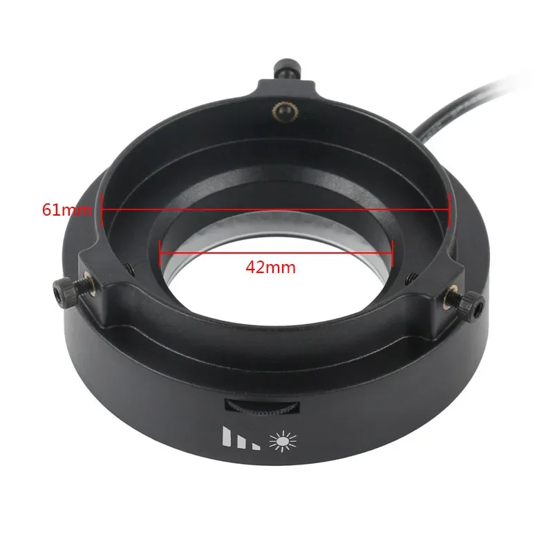 ไฟวงแหวน LED แบบปรับได้ ใช้พอร - Industrial Visual บทวิจารณ์และราคา