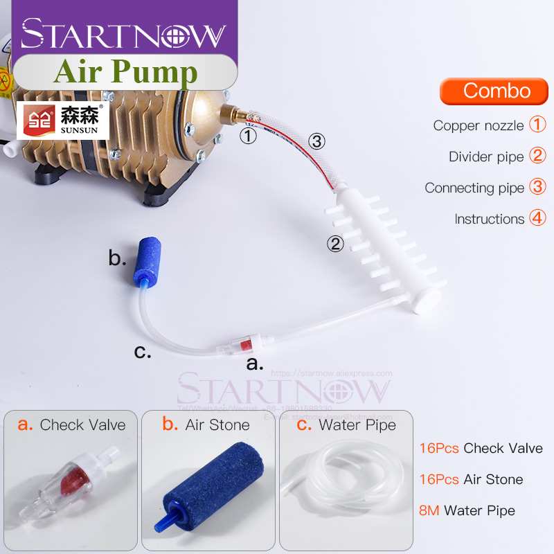 ปั๊มลมแม่เหล็กไฟฟ้า SUNSUN รุ่ - Industrial Laser Cleaning บทวิจารณ์และราคา
