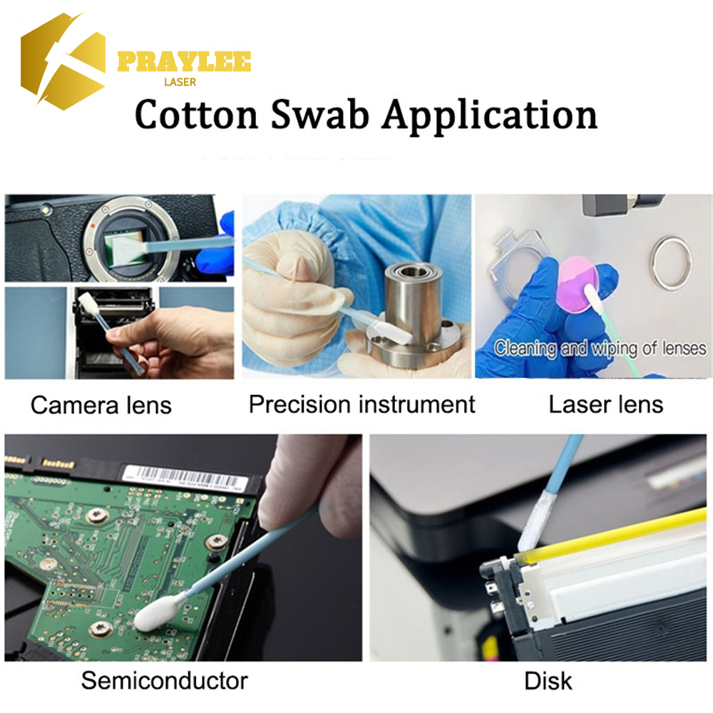 Praylee 100PCS อุตสาหกรรม Cott - Industrial Laser Cleaning บทวิจารณ์และราคา