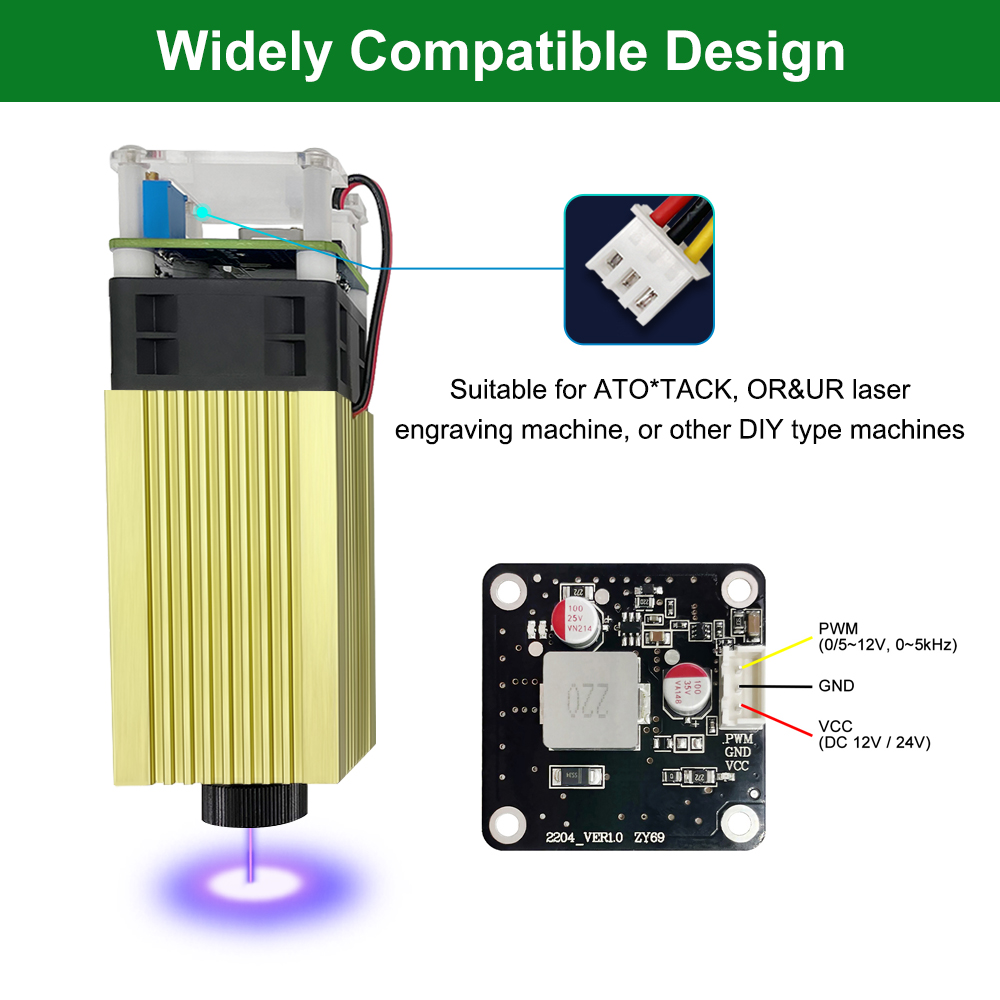 ต้นไม้เลเซอร์ 4W 5W โมดูลเลเซอ - Industrial Handheld Laser Engraver บทวิจารณ์และราคา