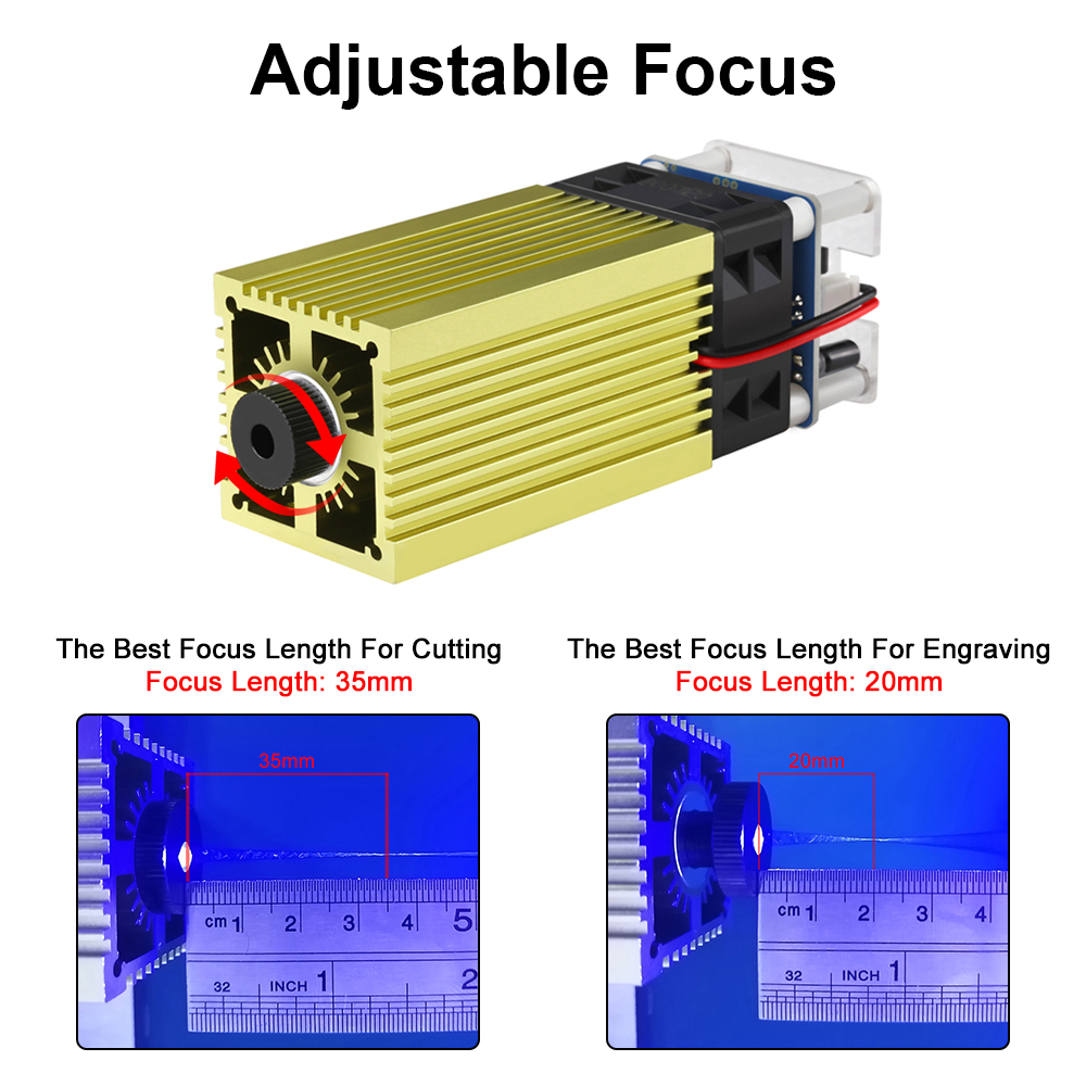 ต้นไม้เลเซอร์ 4W 5W โมดูลเลเซอ - Industrial Handheld Laser Engraver บทวิจารณ์และราคา