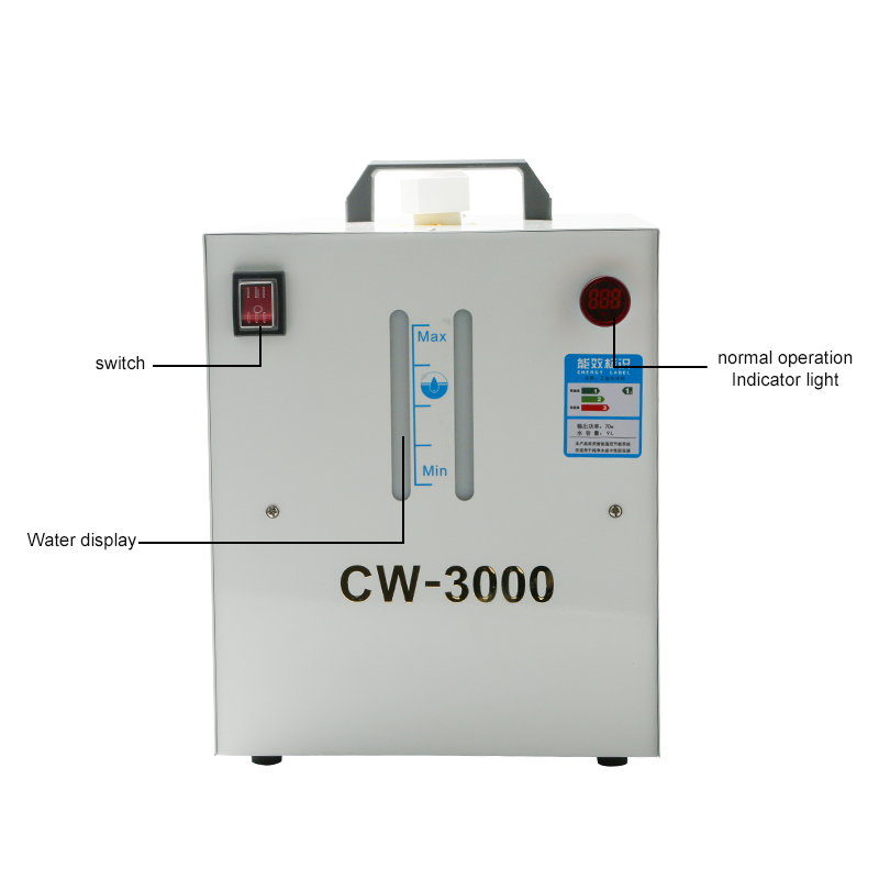 อุตสาหกรรม Chiller CW-3000 9L  - Laser Chiller Water Cooler บทวิจารณ์และราคา