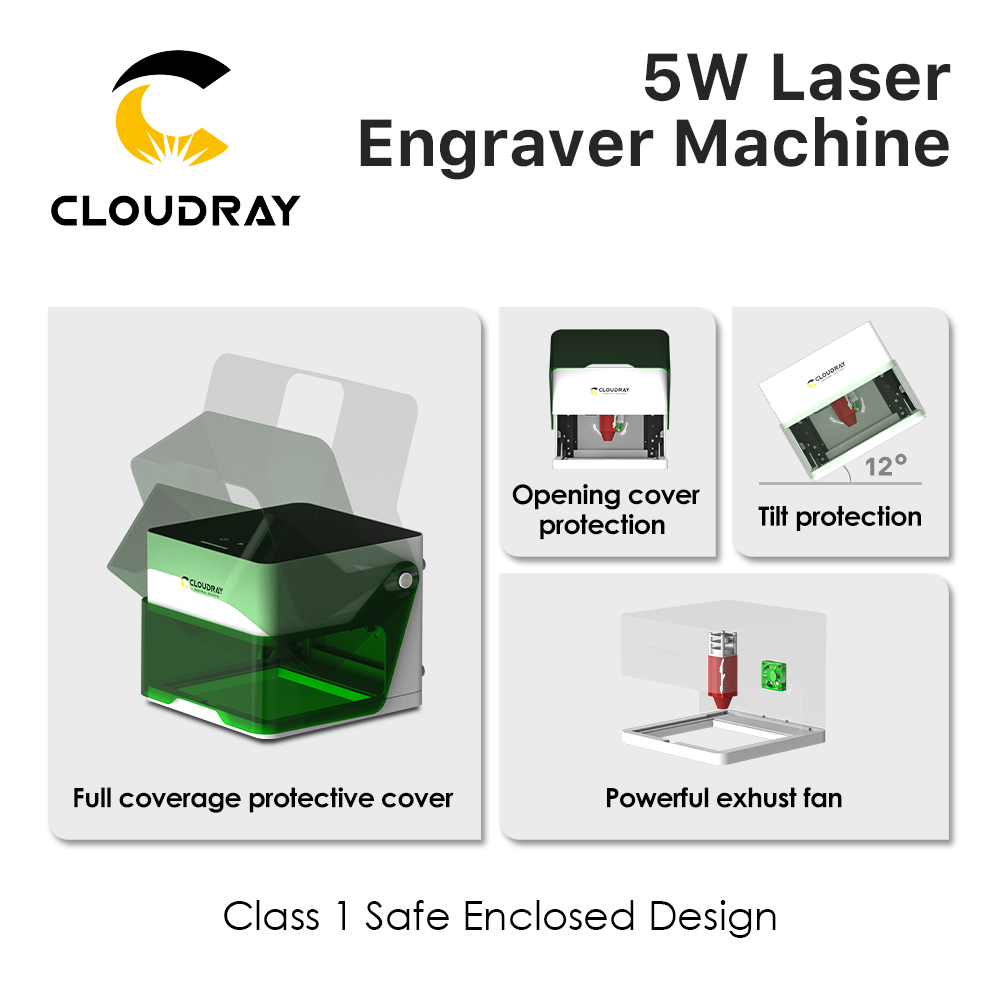 เครื่องแกะสลักเลเซอร์ Cloudray - Industrial Laser Removal บทวิจารณ์และราคา