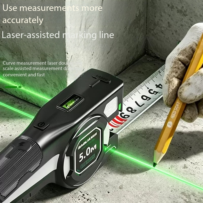 เครื่องวัดระยะเลเซอร์อินฟราเรด - Industrial Laser Tape Measure บทวิจารณ์และราคา
