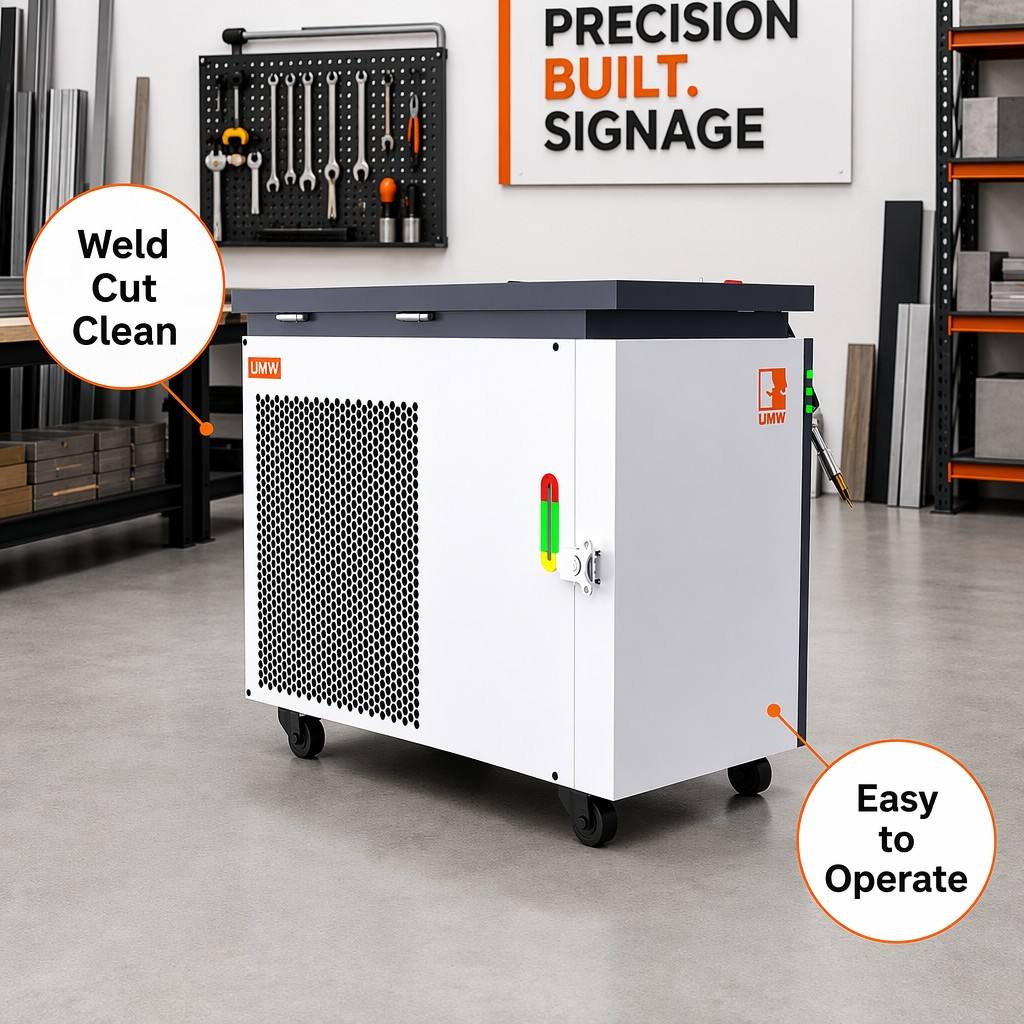 เครื่องเชื่อมเลเซอร์แบบระบายคว - Industrial Laser Welding Machine บทวิจารณ์และราคา